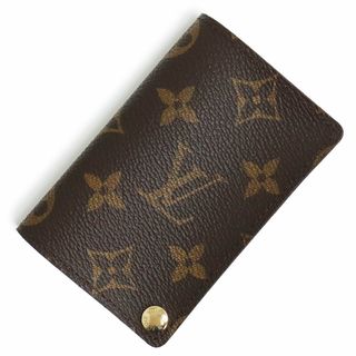 ルイヴィトン(LOUIS VUITTON)のルイ ヴィトン ポルト カルト クレディ プレッシオン カードケース 名刺入れ モノグラム ブラウン 茶 ゴールド金具 M60937 箱付 LOUIS VUITTON（未使用保管品）(名刺入れ/定期入れ)