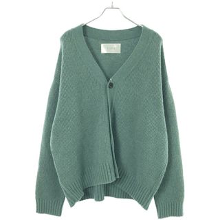 シティ(CITY)のCITY シティ ALPACA CARDIGAN アルパカニットカーディガン グリーン系 3 112631032(カーディガン)