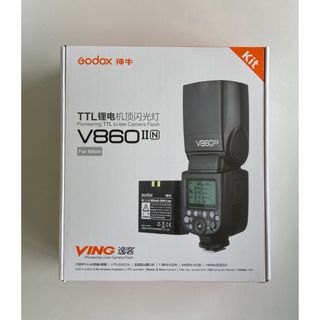 GODOX V860Ⅱ ニコン用　未使用品(ストロボ/照明)