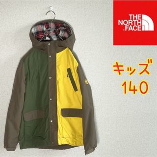 ザノースフェイス(THE NORTH FACE)の【キッズ】ノースフェイス　マウンテンパーカー　カラフルカラー　キッズ140(ジャケット/上着)