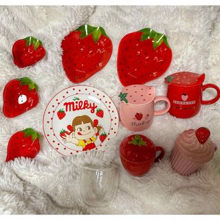 アフタヌーンティー(AfternoonTea)のafternoontealiving＆Francfrancいちご食器セット🍓(食器)