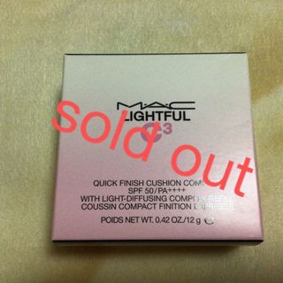 MAC - 新品 MAC LIGHTFUL C3 クイックフィニッシュクッションコンパクト