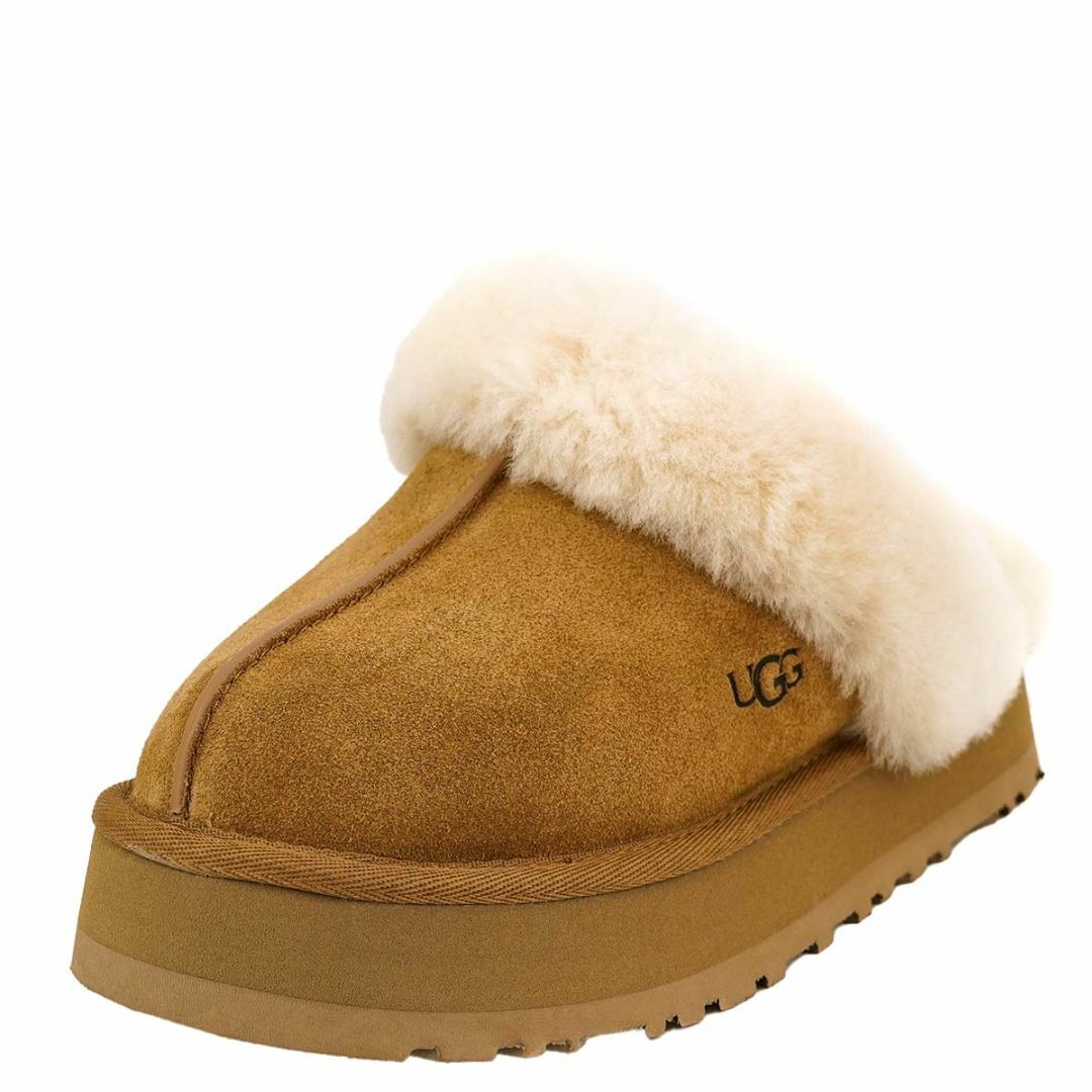 UGG(アグ)のUGG アグ スリッポン 2024年春夏新作 1122550 DISQUETTE レディース スリッパ ディスケット 厚底 CHESTNUT/CHE チェスナット サイズ5 レディースの靴/シューズ(スリッポン/モカシン)の商品写真