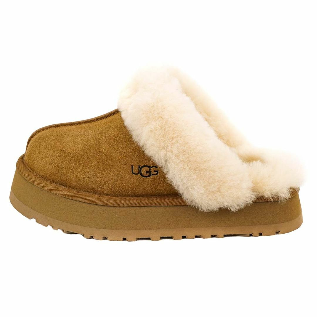 UGG(アグ)のUGG アグ スリッポン 2024年春夏新作 1122550 DISQUETTE レディース スリッパ ディスケット 厚底 CHESTNUT/CHE チェスナット サイズ5 レディースの靴/シューズ(スリッポン/モカシン)の商品写真