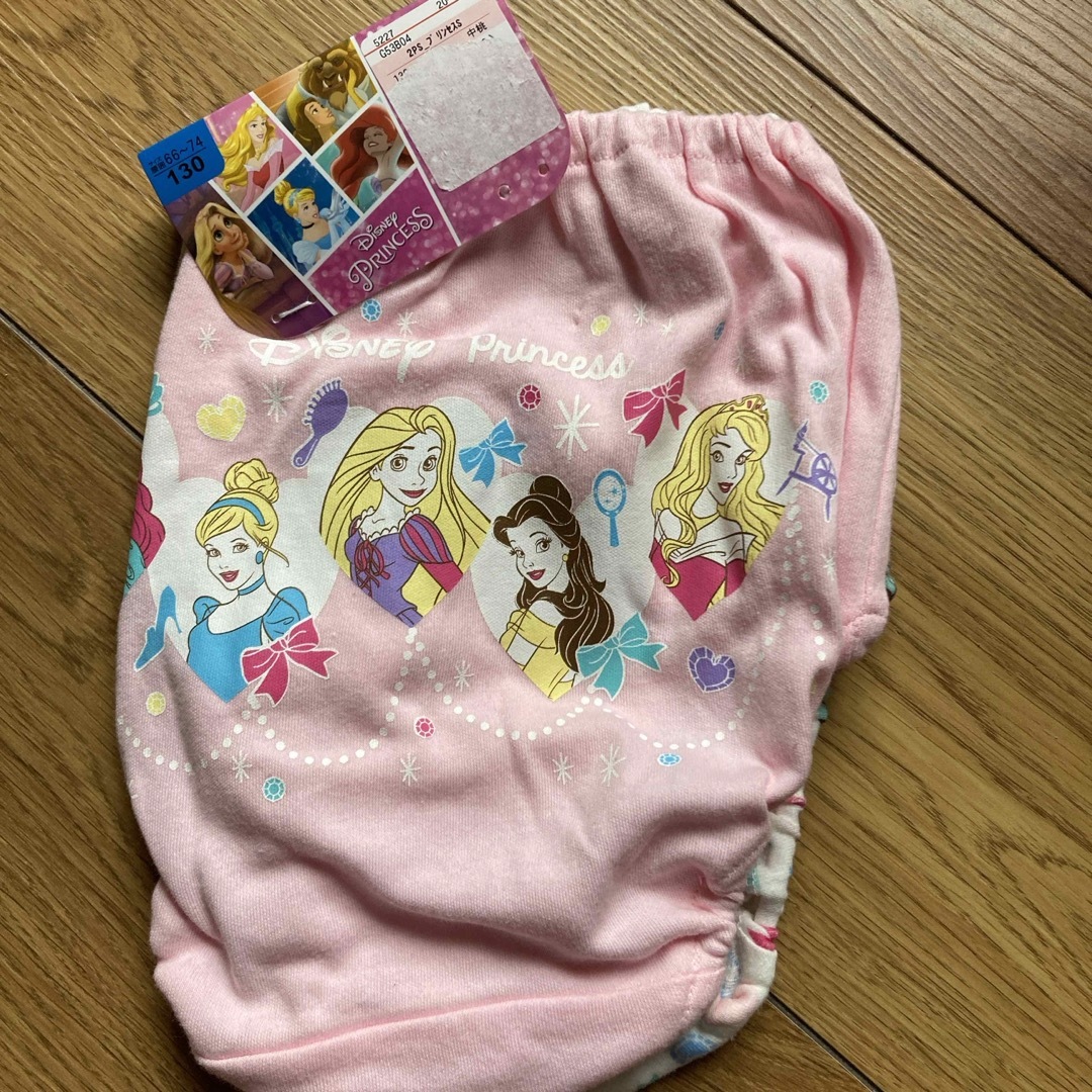 女児パンツ  130  2枚セット キッズ/ベビー/マタニティのキッズ服女の子用(90cm~)(下着)の商品写真