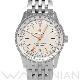 ブライトリング(BREITLING)の中古 ブライトリング BREITLING A17326211G1A1 アイボリー メンズ 腕時計(腕時計(アナログ))