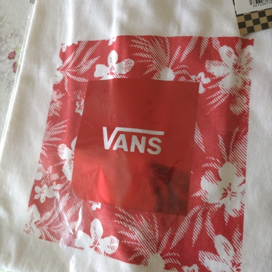 VANS(ヴァンズ)のVANS　フラワー柄　泊プリント　ボックスロゴTee メンズのトップス(Tシャツ/カットソー(半袖/袖なし))の商品写真