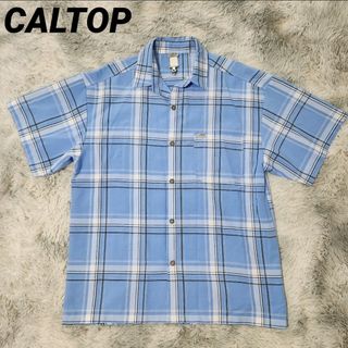 カルトップ(CALTOP)のUSA製 CALTOP カルトップ キャルトップ 半袖 タータンチェック 半袖シ(シャツ)