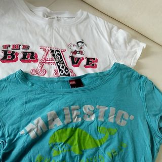 ディーゼル(DIESEL)の【DIESEL】ディーゼル☆Tｼｬﾂ2枚☆レディース　サイズＳ　サイズM(Tシャツ(半袖/袖なし))