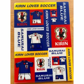 キリン サッカー 日本代表 A4 クリアファイル(クリアファイル)