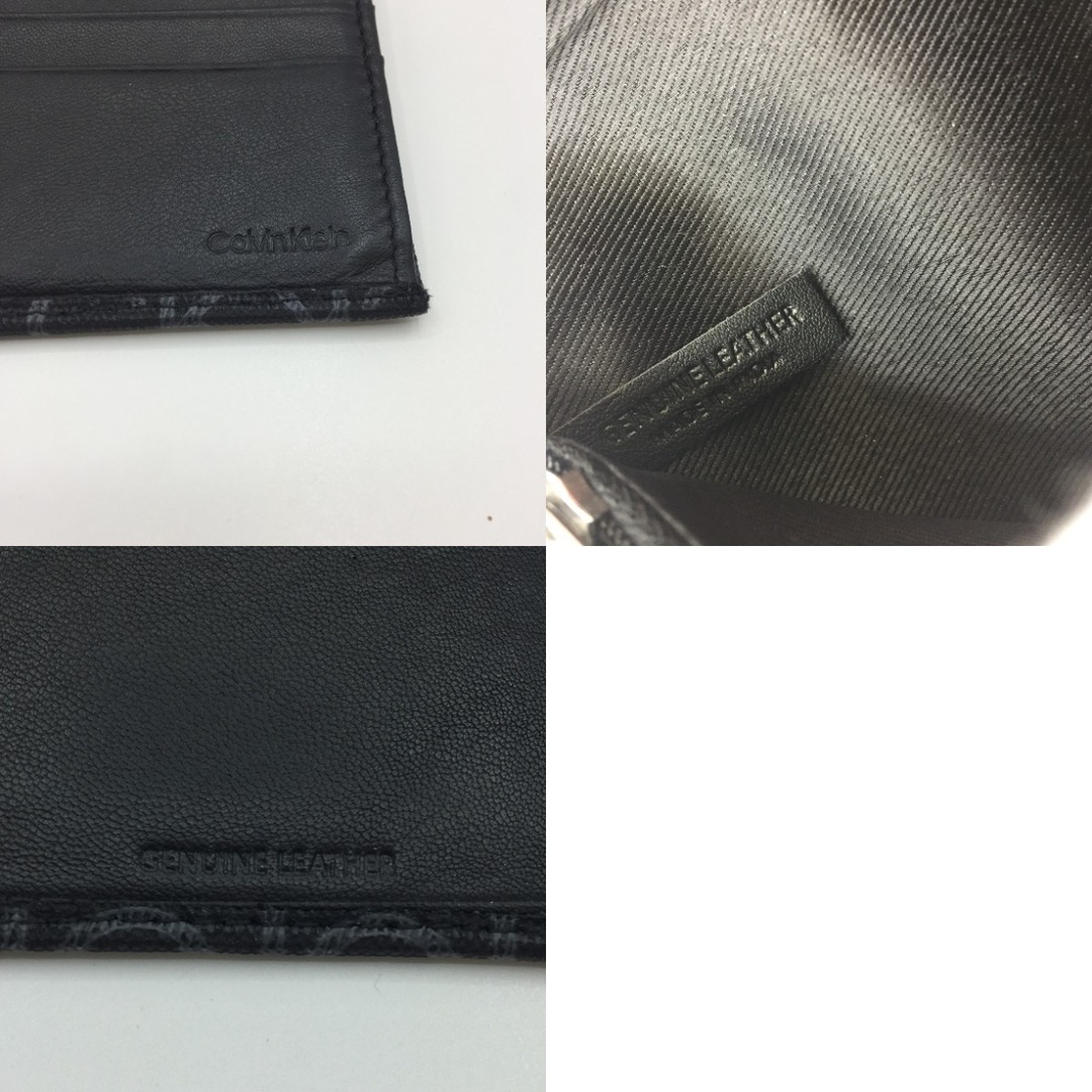 Calvin Klein(カルバンクライン)の◎◎Calvin Klein カルバンクライン  長財布 二つ折り RFID モノグラム ブラック ハンドメイドのファッション小物(財布)の商品写真