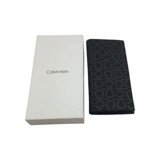 カルバンクライン(Calvin Klein)の◎◎Calvin Klein カルバンクライン  長財布 二つ折り RFID モノグラム ブラック(財布)