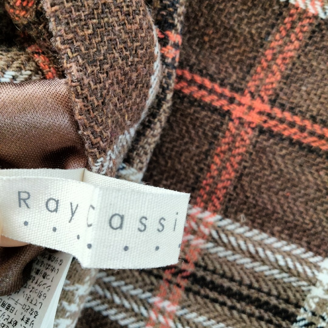 RayCassin(レイカズン)のレディース　ボトムス　ズボン　チェック柄　Ray Cassin レディースのパンツ(カジュアルパンツ)の商品写真