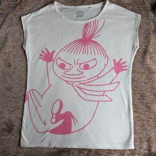 ユニクロ(UNIQLO)のユニクロ UT  MOOMIN 半袖 ノースリーブ ムーミン ミー(Tシャツ(半袖/袖なし))