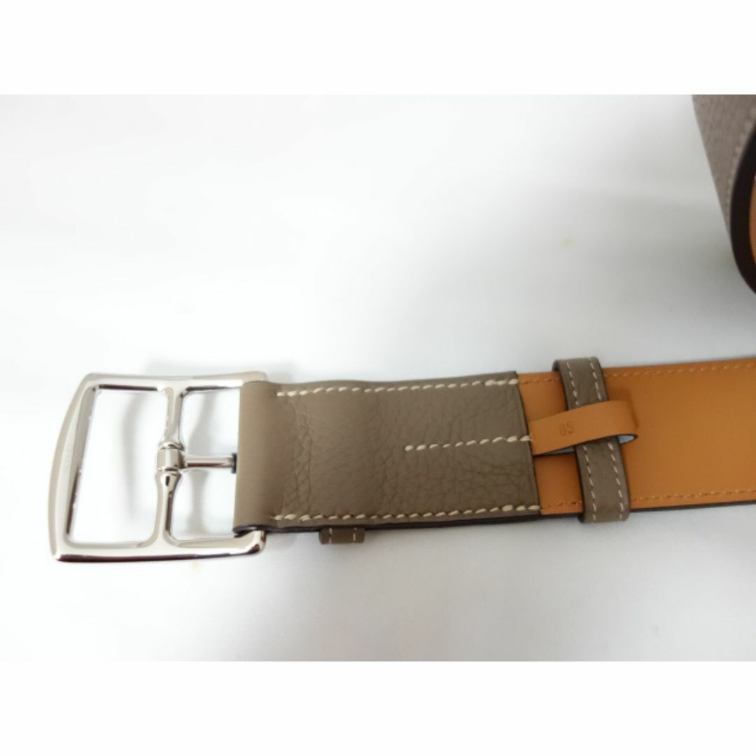 Hermes(エルメス)のエルメス ベルト エトリヴィエール 40mm トリヨン エトゥープ 85 新品 メンズのファッション小物(ベルト)の商品写真