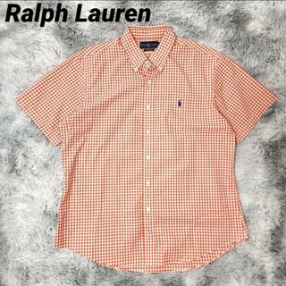 ラルフローレン(Ralph Lauren)の極美品 Ralph Lauren ラルフローレン ギンガムチェック 半袖シャツ(シャツ)