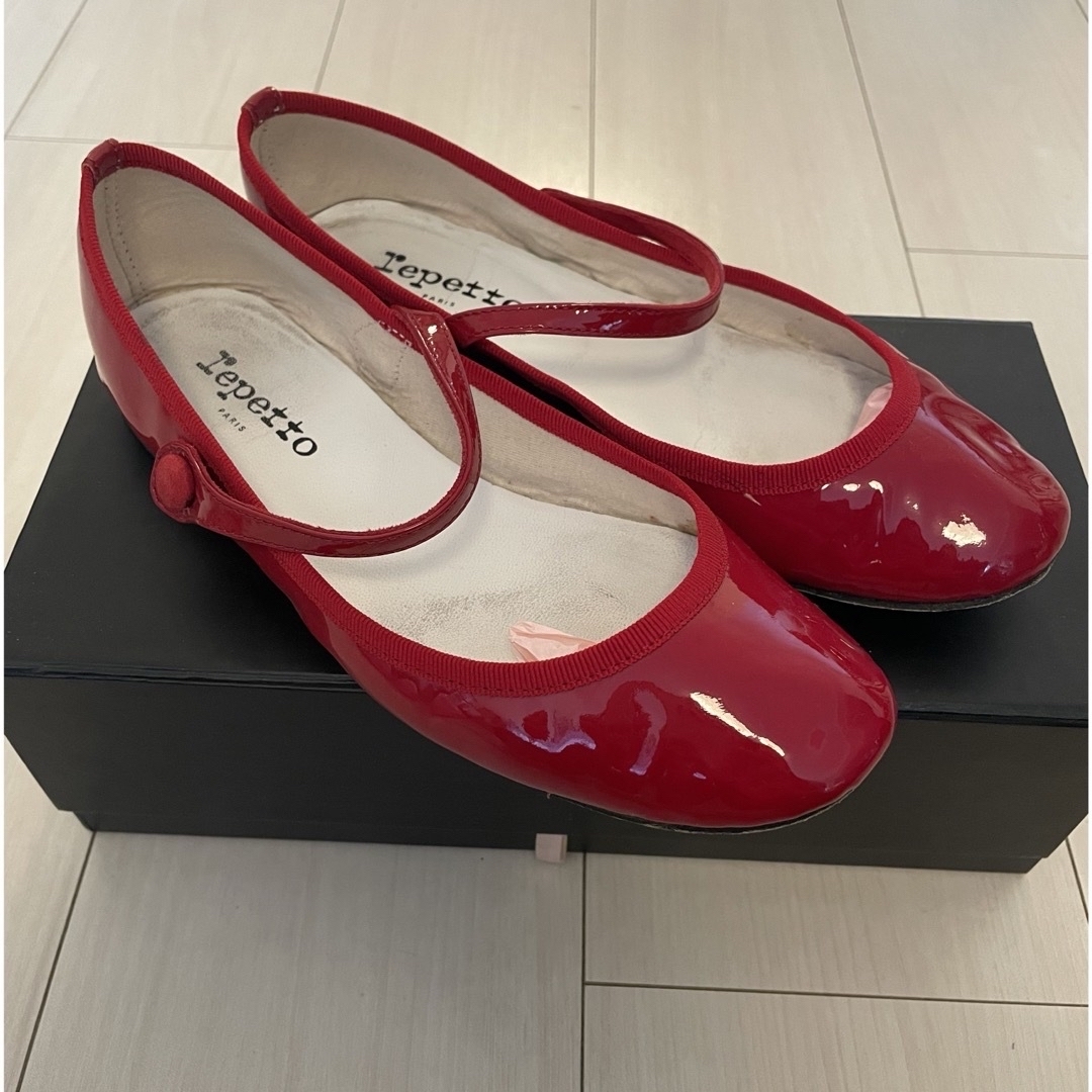 repetto(レペット)のレペット　ストラップシューズ　37 レディースの靴/シューズ(バレエシューズ)の商品写真