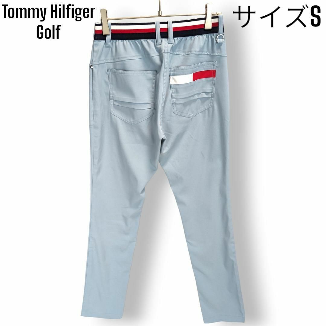 TOMMY HILFIGER(トミーヒルフィガー)の【美品】トミーヒルフィガーゴルフ ゴルフウェア ロング パンツ 給水速乾 スポーツ/アウトドアのゴルフ(ウエア)の商品写真