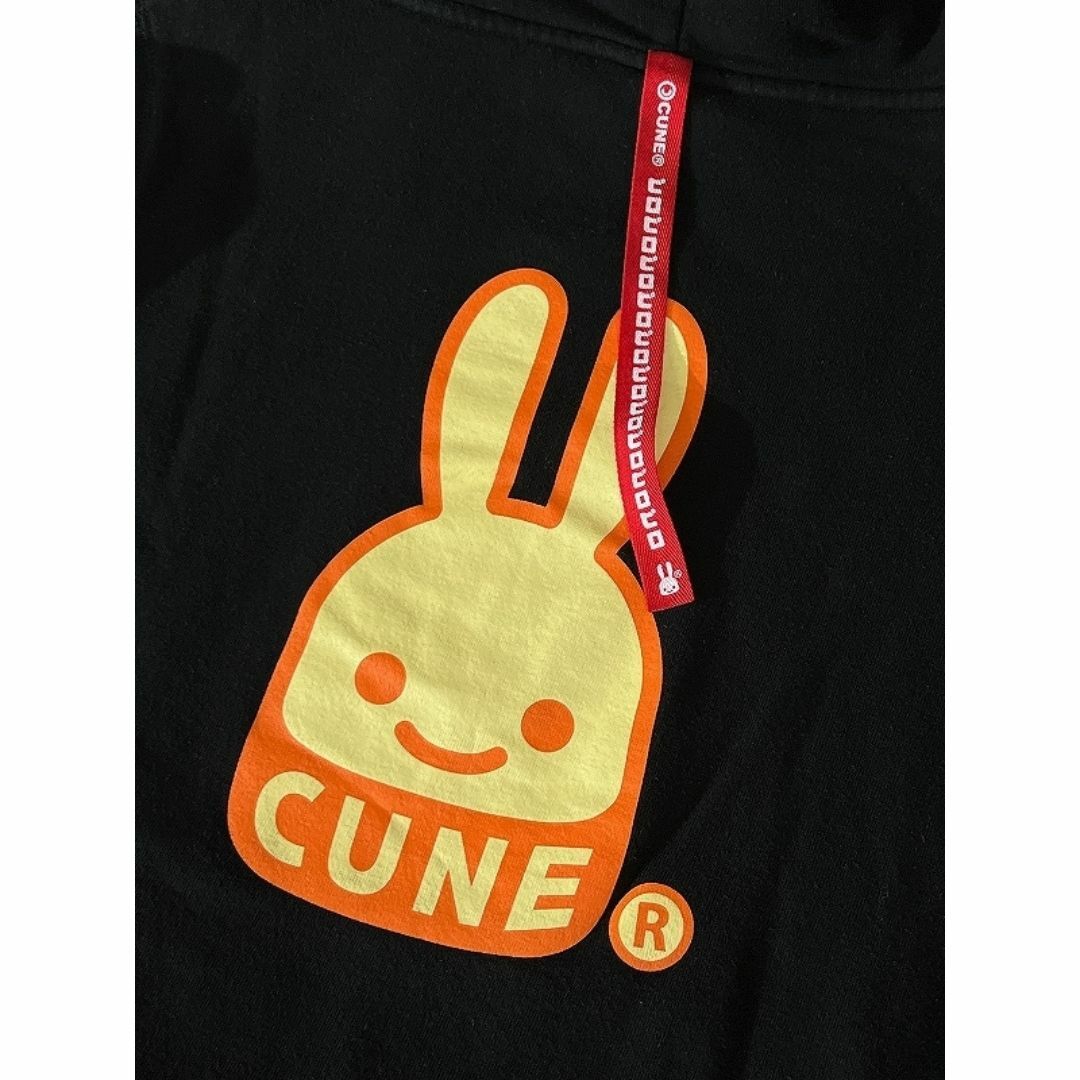 CUNE(キューン)のCUNE キューン ピロピロ 付き ウサギ プリント スウェット パーカー M メンズのトップス(パーカー)の商品写真