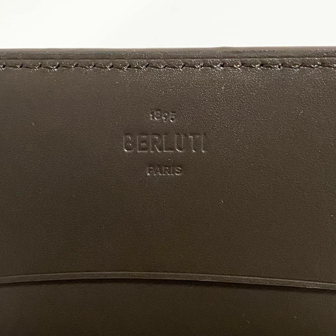 Berluti(ベルルッティ)のBERLUTI / インブイア スクリットレザー カードホルダー 名刺入れ メンズのファッション小物(名刺入れ/定期入れ)の商品写真