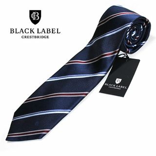 ブラックレーベルクレストブリッジ(BLACK LABEL CRESTBRIDGE)の新品 ブラックレーベル クレストブリッジ ストライプ柄 ネクタイ 241-29(ネクタイ)