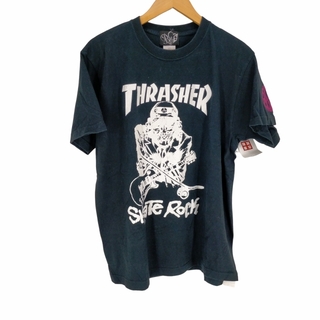 THRASHER - THRASHER(スラッシャー) SKATE ROCK クルーネックTシャツ