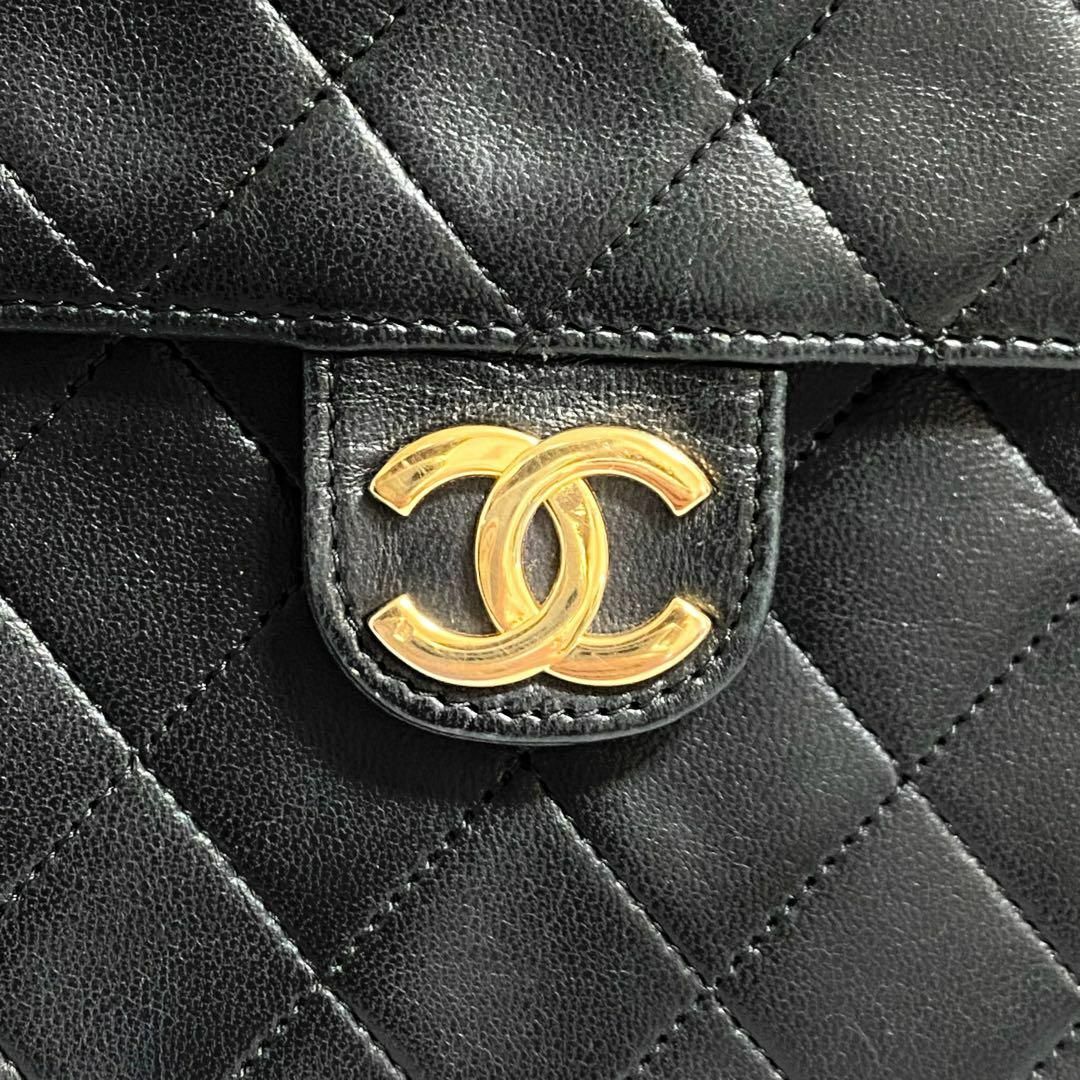 CHANEL(シャネル)のCHANEL / マトラッセ チェーンショルダーバッグ ラムスキン レディースのバッグ(ショルダーバッグ)の商品写真