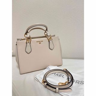 Michael Kors - ❗️超美品【MICHAEL KORS】ハンドBAG クリーム色 保存袋付