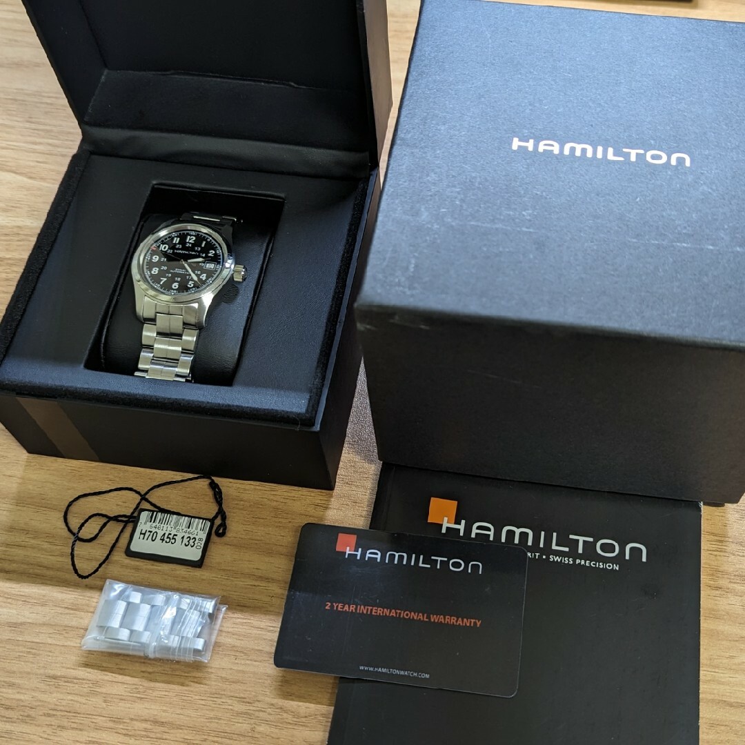 Hamilton(ハミルトン)の【10% 還元は 22日 (月) まで！】ハミルトン カーキ フィールド オート メンズの時計(腕時計(アナログ))の商品写真