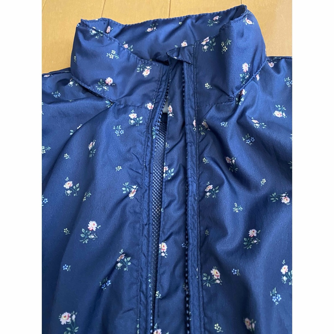 GAP(ギャップ)のbaby gap 花柄ブルゾン　110cm ジャンパー キッズ/ベビー/マタニティのキッズ服女の子用(90cm~)(ジャケット/上着)の商品写真