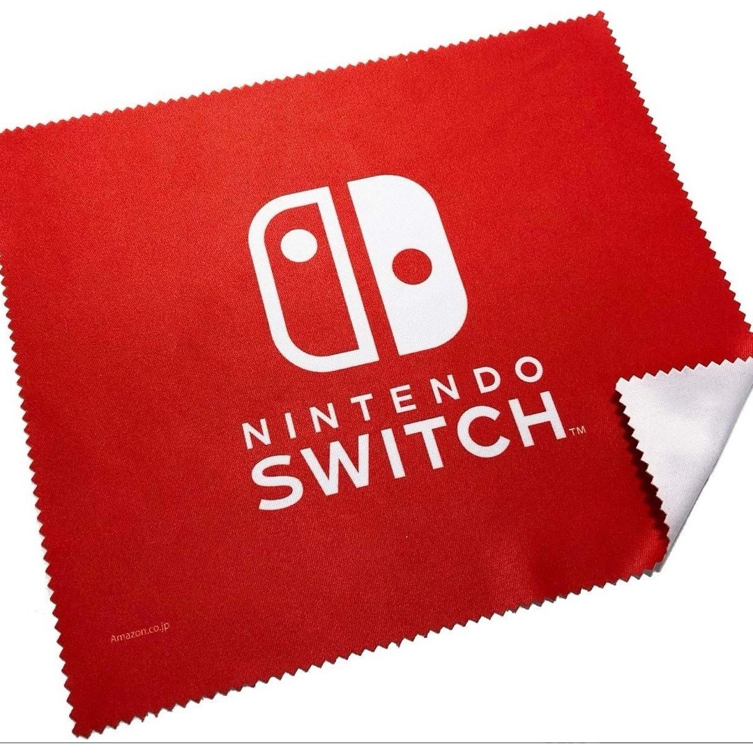 Nintendo Switch(ニンテンドースイッチ)の【新品】Nintendo Switch ロゴデザイン マイクロファイバークロス エンタメ/ホビーのゲームソフト/ゲーム機本体(その他)の商品写真