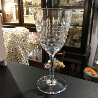 バカラ(Baccarat)の美オールドバカラBACCARATカヴールCavourクリスタルワイングラス★特大(グラス/カップ)