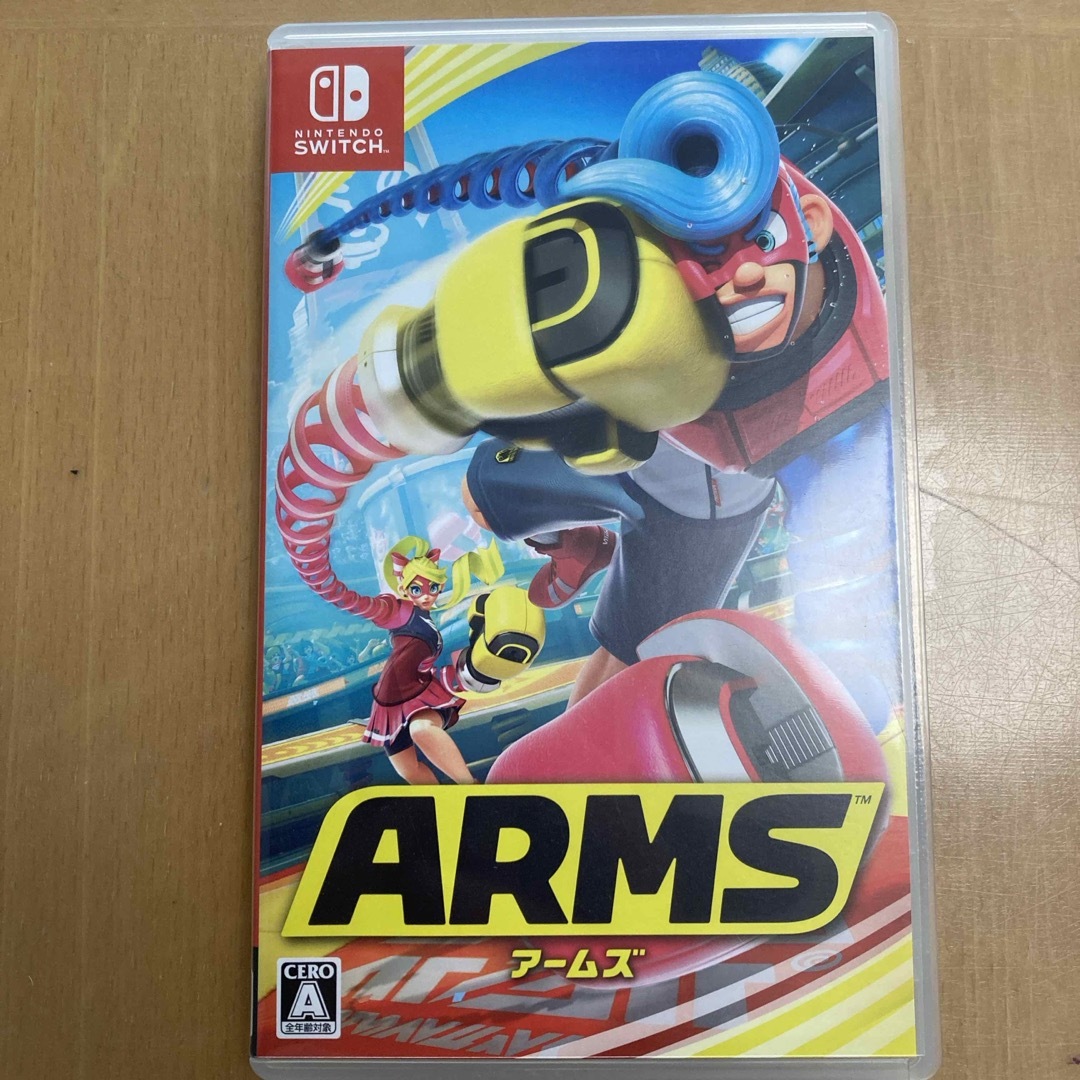 Nintendo Switch(ニンテンドースイッチ)のARMS エンタメ/ホビーのゲームソフト/ゲーム機本体(家庭用ゲームソフト)の商品写真