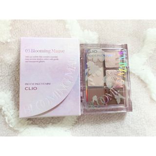 CLIO - 新品未使用♡CLIO プロアイパレットミニ 03 ブルーミングモーヴ