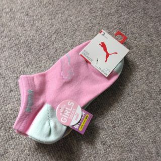 プーマ(PUMA)のキッズサイズ　女の子ソックス(靴下/タイツ)