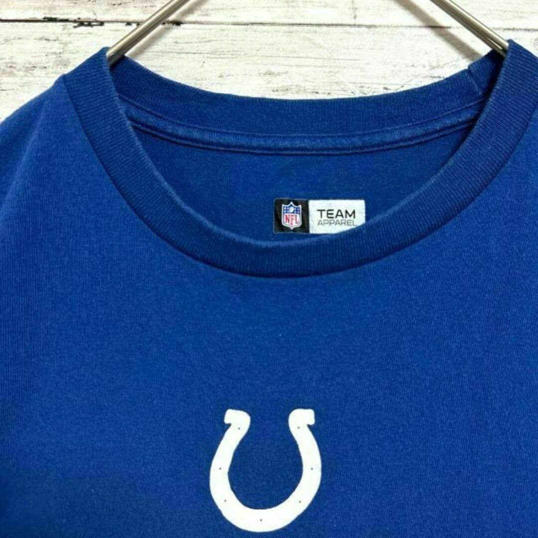 76gUS古着 NFL 半袖Tシャツ インディアナポリス・コルツ ロゴプリント メンズのトップス(Tシャツ/カットソー(半袖/袖なし))の商品写真