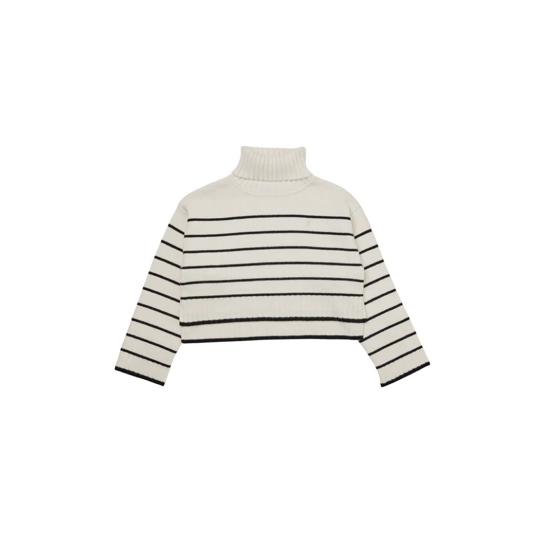 Her lip to(ハーリップトゥ)のStriped Turtleneck Knit Pullover レディースのトップス(ニット/セーター)の商品写真