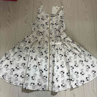 未使用●jouetie×SNOOPY ジュエティ スヌーピー ワンピース 白