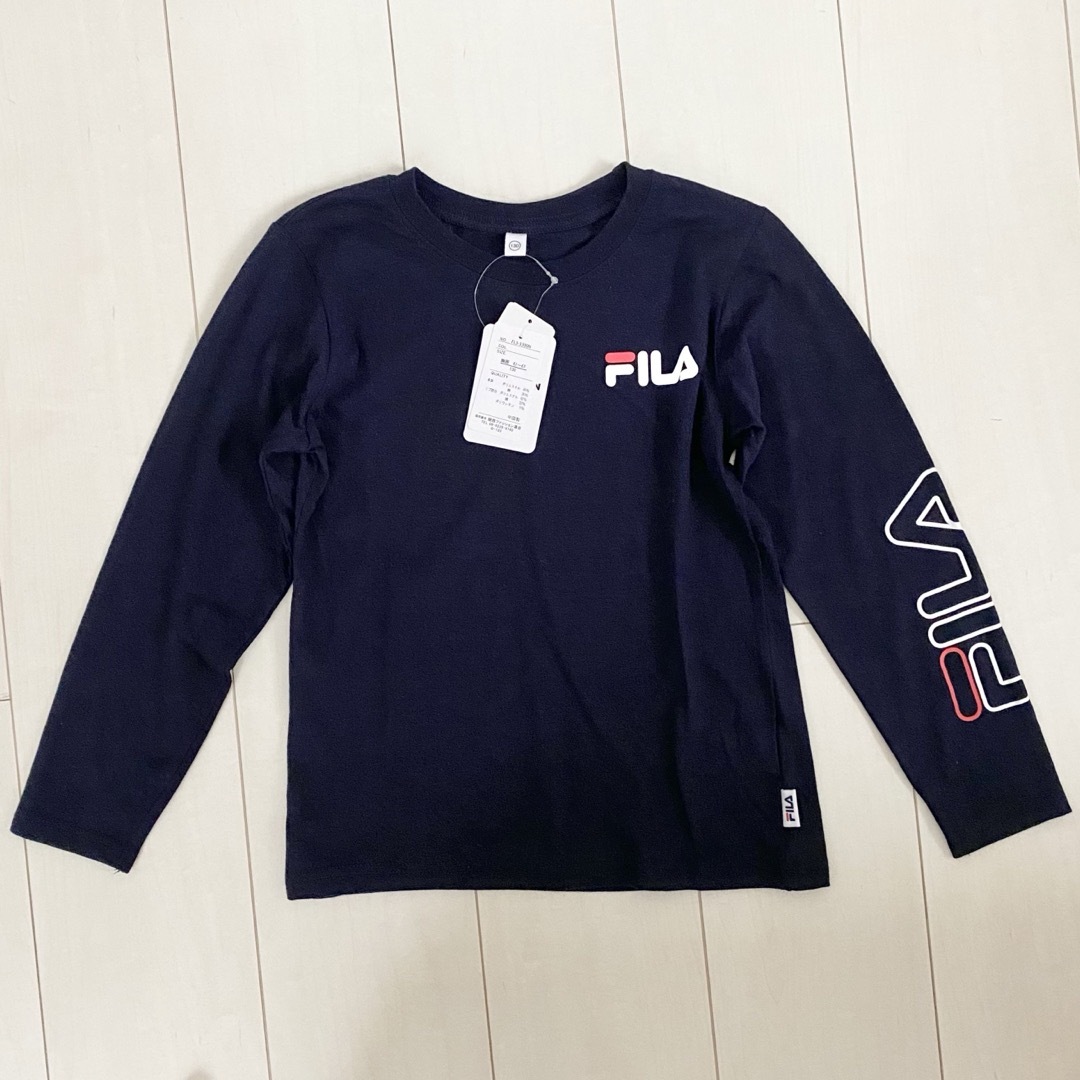 FILA(フィラ)のフィラ 長袖カットソー キッズ/ベビー/マタニティのキッズ服男の子用(90cm~)(Tシャツ/カットソー)の商品写真