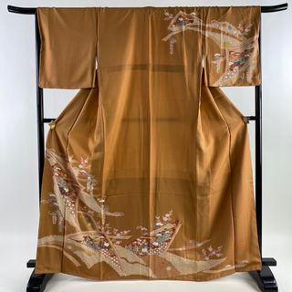 訪問着 身丈167.5cm 裄丈66.5cm 正絹 秀品 【中古】(着物)