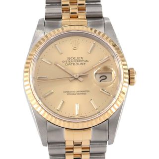 ロレックス(ROLEX)のロレックス デイトジャスト 16233 SSxYG 自動巻 L番(腕時計(アナログ))