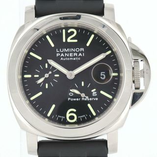 パネライ(PANERAI)のパネライ ルミノールパワーリザーブ PAM00090 SS 自動巻(腕時計(アナログ))