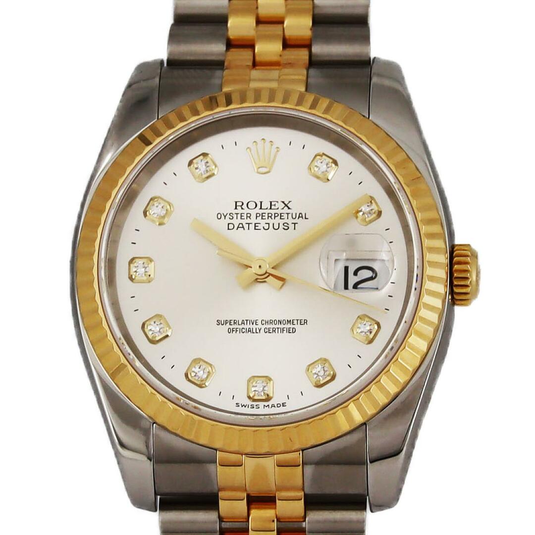 ROLEX(ロレックス)のロレックス デイトジャスト 116233G SSxYG 自動巻 F番 メンズの時計(腕時計(アナログ))の商品写真