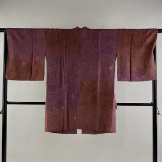 道中着 身丈88cm 裄丈65cm 正絹 秀品 【中古】(着物)