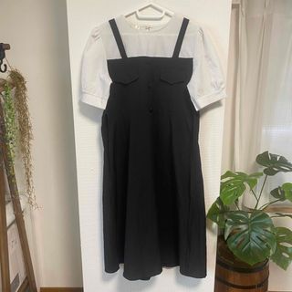 シーイン(SHEIN)のシャツワンピース(ロングワンピース/マキシワンピース)