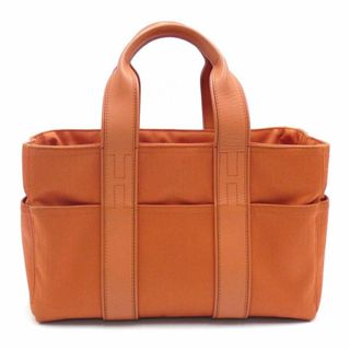 エルメス(Hermes)のエルメス バッグ HERMES トワルシェブロンxレザー アカプルコPM ハンドバッグ オレンジ レディース シルバー金具 T-YJH06274(ハンドバッグ)