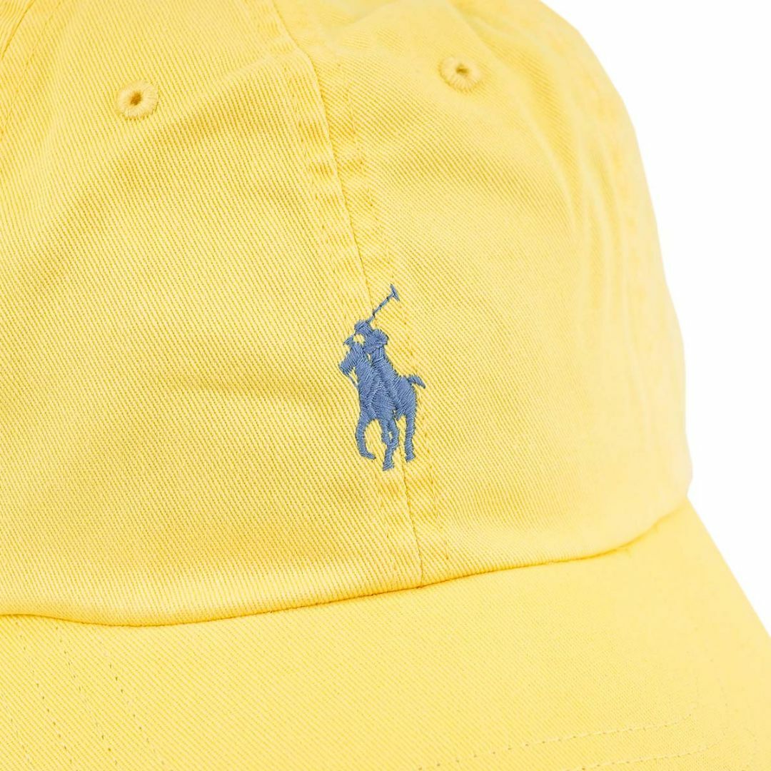 POLO RALPH LAUREN(ポロラルフローレン)のPolo Ralph Lauren ポロラルフローレン キャップ 211912843 CLS SPRT CAP レディース 女性 メンズ 男性 ユニセックス 男女兼用 帽子 ベースボールキャップ OASIS YELLOW イエロー レディースの帽子(キャップ)の商品写真