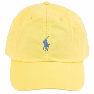 ポロラルフローレン(POLO RALPH LAUREN)のPolo Ralph Lauren ポロラルフローレン キャップ 211912843 CLS SPRT CAP レディース 女性 メンズ 男性 ユニセックス 男女兼用 帽子 ベースボールキャップ OASIS YELLOW イエロー(キャップ)