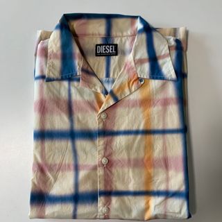 ディーゼル(DIESEL)のDIESEL チェックのシャツ　メンズ(シャツ)