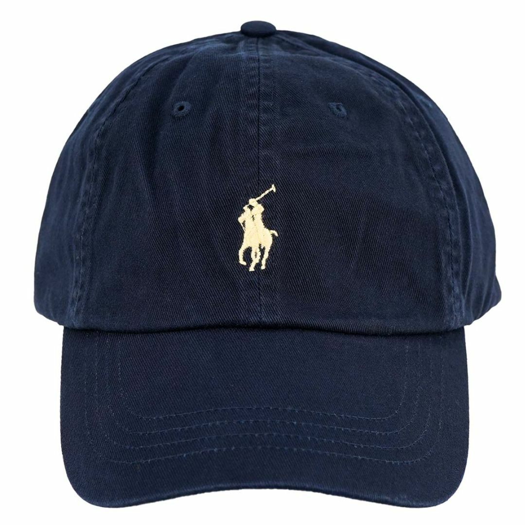 POLO RALPH LAUREN(ポロラルフローレン)のPolo Ralph Lauren ポロラルフローレン キャップ 710548524 CLS SPRT CAP レディース 女性 メンズ 男性 ユニセックス 帽子 ベースボールキャップ RELAY BLUE/WICKET YELLLOW ブルー×イエロー メンズの帽子(キャップ)の商品写真